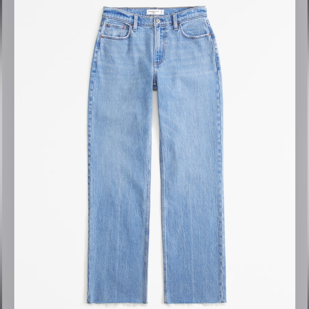 ABERCROMBIE Low Rise Baggy Jean